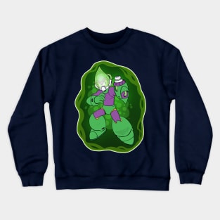 MEGAMAN ACID BARRIER Crewneck Sweatshirt